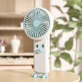 thumbnail image 4 of Boovnll Fan, Two Spray Handheld Small Fans Brushless Motor Mute Desktop Fan Usb Charging Portable Fan, Portable Fan, Desk Fan, Fans, 4 of 4