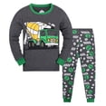 thumbnail image 1 of MIASHUI Ensemble de Pyjama pour Petits Grands Garçons Filles, Pyjamas pour Enfants en Coton, Gris, 8-9 Ans, 1 of 3