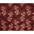 thumbnail image 4 of oneOone Polyester Lycra Fabric Leaves & Floral Block Printed Fabric 1 Yard 56 Inch Wide, 4 of 4