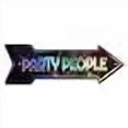 thumbnail image 3 of SignMission P-ARROW10-999683 10 x 30 Po Personnes de Fête Large Signe Flèche, 3 of 4