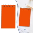 thumbnail image 2 of 3x5 Inch Top Bound Spiral Memo Pads, Pocket Mini Notebooks, Portable Wire Binding Note Book,50 Sheet Per Pad Small Jotter for On The Go Quick Note Task Draft & Temporary Information Recording,Orange, 2 of 9