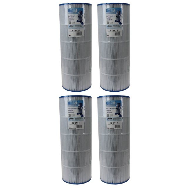 Unicel Cartouches de Remplacement pour Piscine 150 Pi2 Clearwater II (Lot de 4)