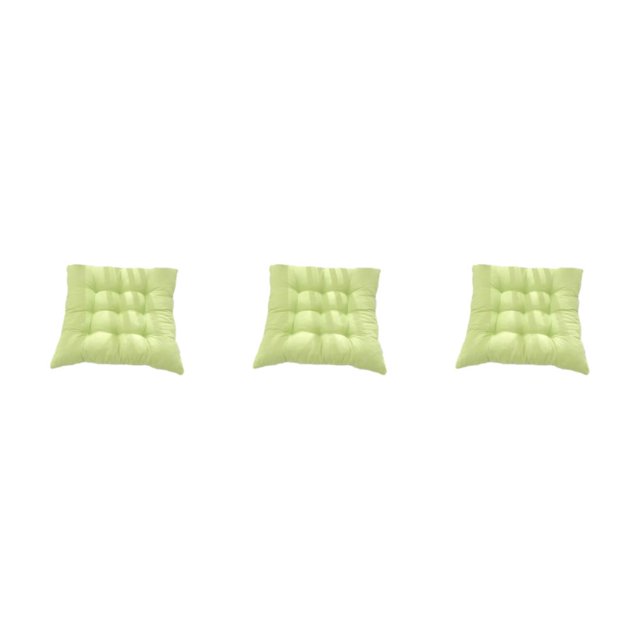 Maytalsory Coussin Respirant en Tissu Polyester Remplissage de Perles Libération de Pression Tissu Polyester Confortable et Respirant Vert Clair 3Set