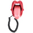 thumbnail image 3 of ANGGREK Telephone, Desk Phone Convenient With Large Tongue Shape For Desk For Home For Office For Decoration, 3 of 8