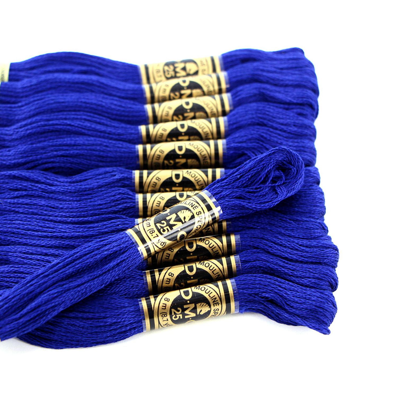 DMC bleu coton 6 Strand Floss 8 m (8.75 yd)