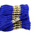 thumbnail image 2 of DMC 6 brins fil à broder en coton Skein 8 m (8.7 yd) bleu, 2 of 3