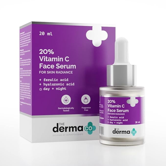 The Derma Co 20% Vitamin C Face Serum - 20ml - Walmart.ca