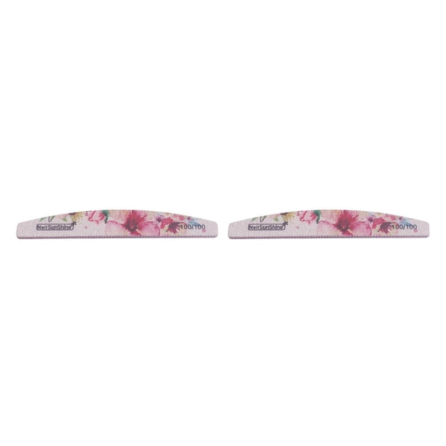 ZheElen 320/320 Grit Files Buffer Board Colorful Manicure Polisher Files 2# 1pcs 2Set