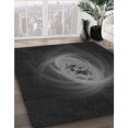 thumbnail image 3 of Ahgly Company Tapis d'Intérieur Lavable en Machine Carré Transitionnel Gris Minuit, 8 Pieds Carré, 3 of 7