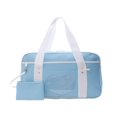 thumbnail image 1 of Sac à Main de Voyage Grande Capacité en Toile Transparente pour Femmes, 1 of 9