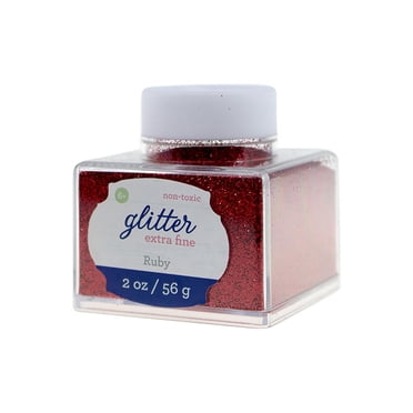 Sulyn Glitter 2oz Stack Jar Extra Fine Ruby
