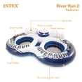 thumbnail image 2 of INTEX River Run Connect Radeau Gonflable (Lot de 2) + Tube Refroidisseur pour 2 Personnes, 2 of 9