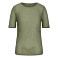 thumbnail image 2 of QIPOPIQ Men's T-Shirt Mesh Fishnet Sleeveless Undershirt Hollow Out Top Clearance, 2 of 5