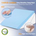 thumbnail image 4 of Wedge Pillows for Adult Adjustable Bed Wedge Pillow for Post Surgery Triangle Pillow Headboard with Bolster Cushion for Sleeping Acid Reflux Neck & Back Support and Dark G, 4 of 9