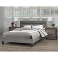 thumbnail image 1 of Grand lit plateforme Orabelle, gris, 1 of 3
