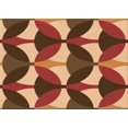 thumbnail image 1 of Ahgly Company Machine Washable Indoor Rectangle Transitional Brown Sand Brown Area Rugs, 6' x 9', 1 of 7