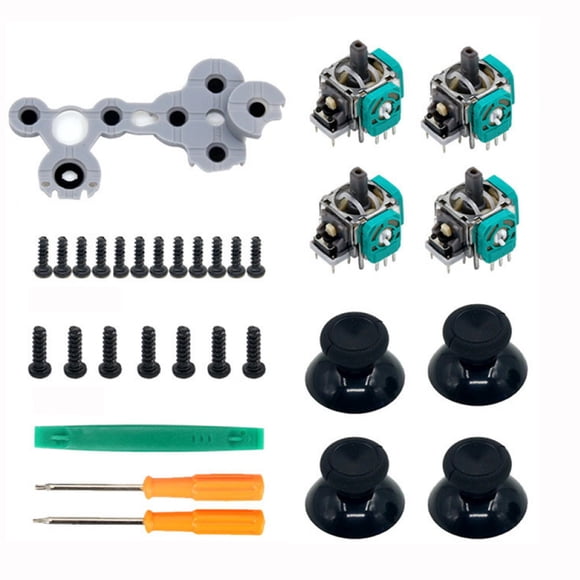NATEFEMIN Renouvellement Total de la Manette pour Xbox One Ensemble de Pièces de Rechange pour Joystick, Boutons et Plaquettes Internes