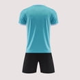 thumbnail image 4 of RXIRUCGD 2025 Vêtements d'Été pour Enfants Ensemble Décontracté à Manches Courtes Col Rond avec Shorts Sport Respirant, 4 of 4