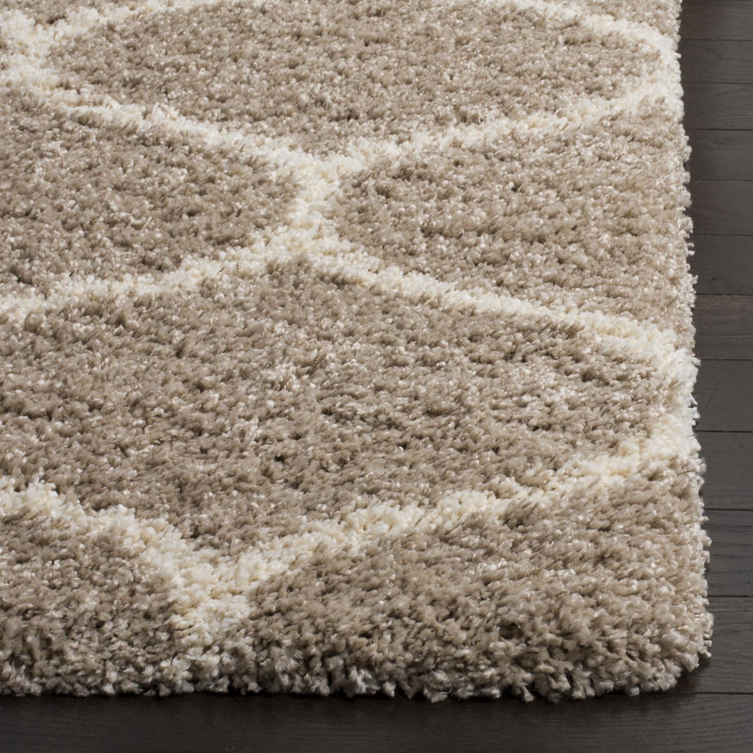 Safavieh Hudson Arline Tapis Géométrique Shag