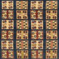 thumbnail image 1 of Ahgly Company Indoor Square Abstract Bakers Brown Abstract Area Rugs, 4' Square, 1 of 6