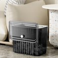thumbnail image 4 of WRKEKC Clearance Sealed Lid Wall Trash Can, Hanging Under Cabinet Waste Bin, Kitchen Bathroom Odor Control Garbage Container, Large Opening, 4 Color Options, 4 of 6