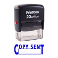 thumbnail image 1 of Printtoo COPY SENT Self Inking Rubber Stamp Office Stationary Custom Stamp-Blue, 1 of 1