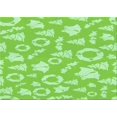 thumbnail image 1 of Ahgly Tapis Rectangulaire Lavable en Machine Intérieur Transitionnel Vert Émeraude, 2 Pieds x 5 Pieds, 1 of 7