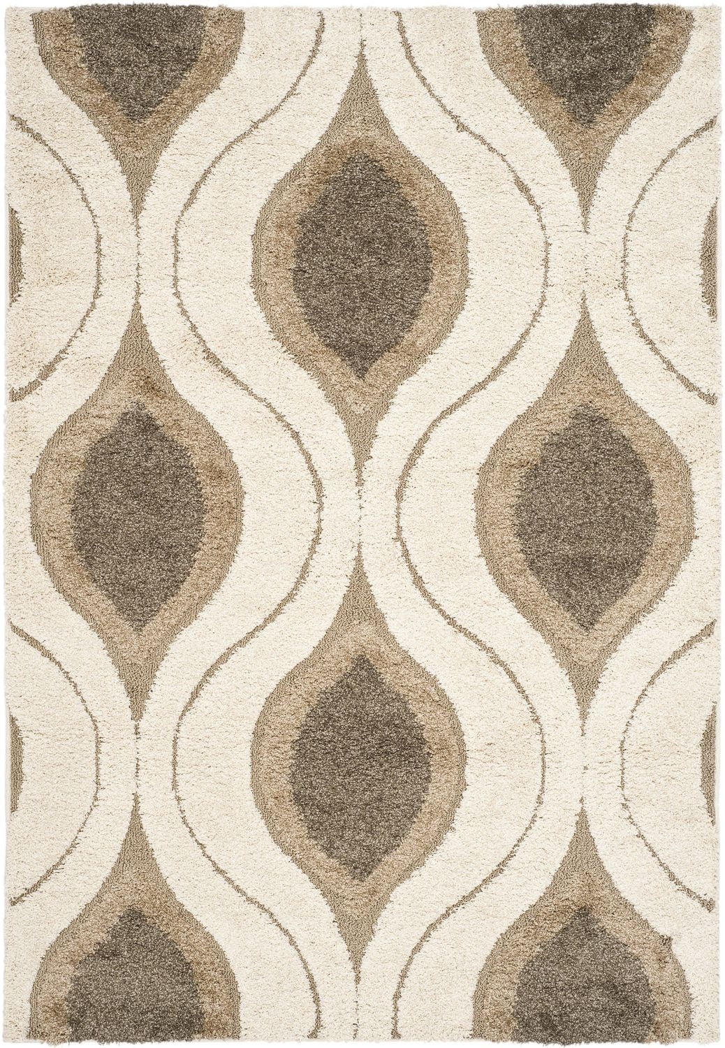Safavieh Florida Declan Tapis Géométrique Shag