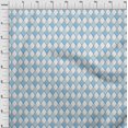 thumbnail image 4 of oneOone Velvet Light Blue Fabric Argyle Sewing Craft Projects Fabric Prints By Yard 58 Inch Wide, 4 of 4