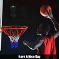 thumbnail image 2 of Gymax Panier Suspendu Extérieur de 18 Po avec Anneau et Filet pour Basketball, 2 of 10