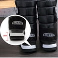 thumbnail image 4 of jovati Mens Winter Solid Color Keep Warm Ankle Shoes Plus Velvet Boot Flat Snow Boots, 4 of 9