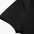 thumbnail image 4 of EGNMCR T-shirt Plissé à Manches Courtes et Col Rond Uni pour Enfants, Printemps et Été, Haut en polyester pour Enfants, 4 of 7