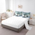 thumbnail image 3 of YST Farmhouse Windmill 7-Piece Rustic Comforter Set with Sheets, Full Size, Polyester, 3 of 5