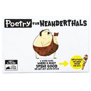 Poetry for Neanderthals Poetry for Neanderthals Full English Parent-child Game Cards