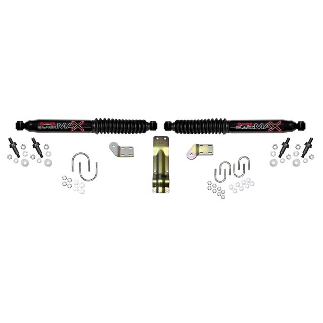 Skyjacker 8254 Dual Steering Stabilizer Kit (for Ford F-250/350 Super Duty - Black)