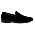 thumbnail image 4 of Enzo Romeo Chaussures Habillées en Velours pour Homme, Mode Formelle, Smoking, Mocassins à Enfiler, SKO03 (13, Noir, Numeric_13), 4 of 4