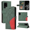 thumbnail image 1 of Case for Samsung Galaxy S20 Ultra 5G Leather Wallet Book Flip Folio Stand View Cover - Green, 1 of 1
