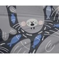 thumbnail image 5 of oneOone Polyester Spandex Gray Fabric Kawai Sewing Material Print Fabric By The Yard 56 Inch Wide-KB, 5 of 5
