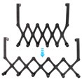 thumbnail image 3 of Wall Mount Hanger, Hanging Towel Rack Behind Door Hanger, Coat Rack Door Hanger, Door Hanger For Coats For Garage, Garden, Kitchen, Laundry, Office 6 Hooks, 3 of 8
