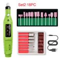 thumbnail image 1 of 18pc Electric Nail Drill, Portable Nail Drills for Acrylic Nails, Toenail Sander for Thick Nails File Kit, Acrylic Nail Kit Set Professional with Everything,, 1 of 7