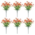 thumbnail image 1 of Tyidzon 6PC Outdoor Artificial Flowers Realistic And Morning For Outdoor Decor And Arrangements, 1 of 5