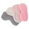 thumbnail image 1 of 4 Pcs Masques pour les Yeux Moelleux Confortables Bandeaux Colorés Couvre-Yeux de Nuit Confortables, 1 of 8