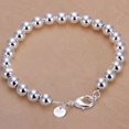 thumbnail image 3 of SIfdSeng Super Flash Bracelet Pull Bracelet Woman Simple Senior Sense Bracelet Jewelry Gift Daughter Bracelet Initial Bracelets for Women Rope Silver Pearl Bracelet, 3 of 4