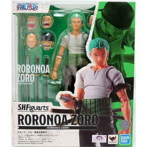 One Piece Romance Dawn 6 Figure d'action de pouce S.H. Figuarts - Roronoa Zoro