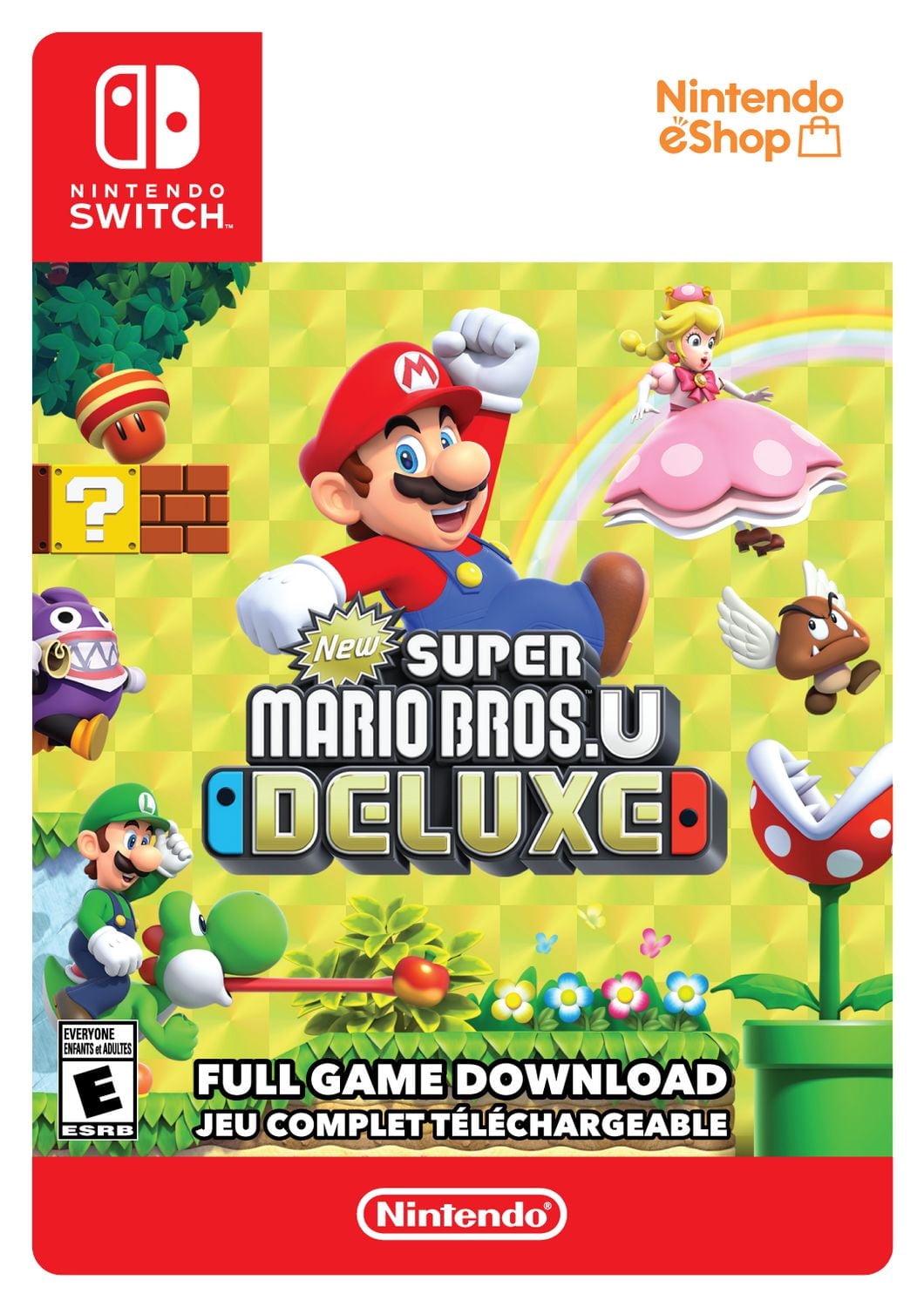 Nintendo Switch Super Mario Bros. U Deluxe (Switch) Switch New Super Mario Bros U Deluxe [Download] - Walmart.ca