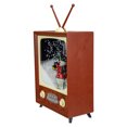 thumbnail image 3 of Northlight LED Lighted Musical Snowing Snowman TV Set Christmas Decoration - 12", 3 of 6