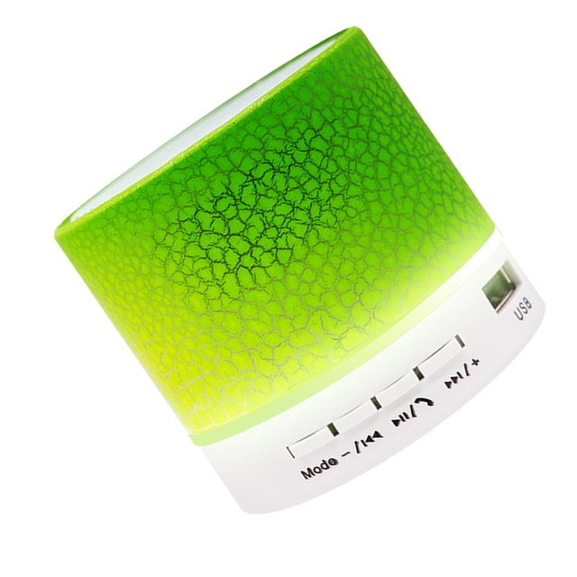 Amdohai Mini Speaker 7-Color Lights Small Wireless BT Speaker Portable Rechargeable