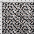 thumbnail image 3 of oneOone Polyester Lycra Fabric Leaves & Geometric Printed Fabric 1 Yard 56 Inch Wide, 3 of 4