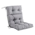 thumbnail image 1 of S SERENABLE Coussin de Dossier de Chaise d'Extérieur Coussin de Chaise pour Extérieur Intérieur Mobilier de Patio Gris Pâle, 1 of 9