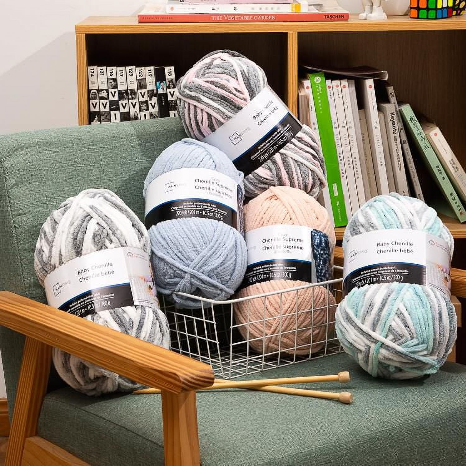 MAINSTAYS 2 PACK CAMEO ROSE YARN